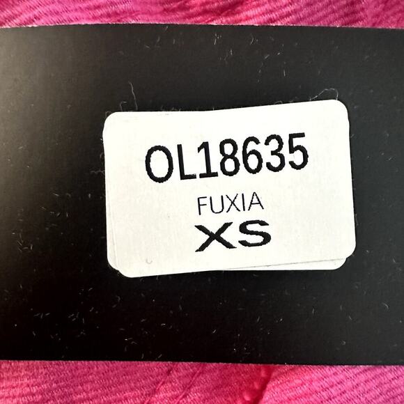 Venti6 – Shine Like a Star Italian Moto Jacket – Fuchsia – XS - Picture 3 of 6